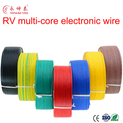 le PVC de 0.5mm a isolé le noyau de cuivre recuit par solide flexible du câble 2.1A