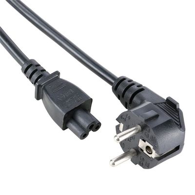 qualité  EU VDE Power Cord Black Home Appliance Laptop Extension Cable usine