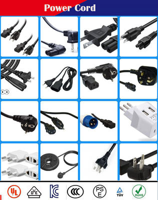 qualité  Argentina SAA Power Cord IEC Female BS Male For Computer Laptop usine