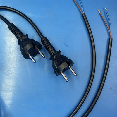 Câble de corde d'avance de 2 Pin Prong Clover Laptop Power pour la machine-outil