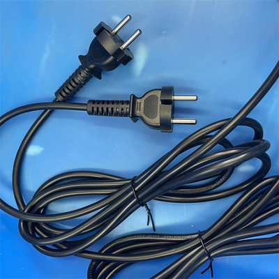 Type de VDE - câble de corde d'avance de 2 Pin Prong Clover Laptop Power pour la machine-outil