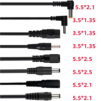 corde d'alimentation CC de 2.1mmX5.5mm