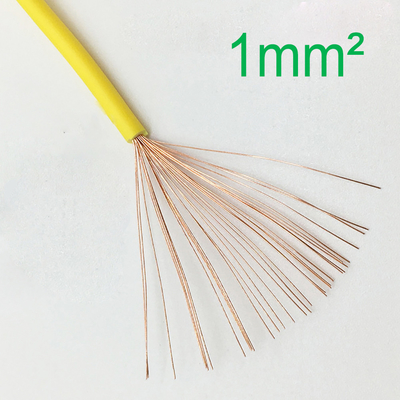 Le bas PVC de résistance a isolé le câble blindé de PVC du câble flexible 1mm