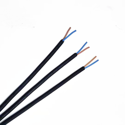 Certification flexible en caoutchouc électrique de l'UL ccc de VDE de câble isolé de 2G 0.75mm