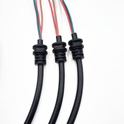 Câble imperméable H05VV-F 2G 0.75mm2 d'isolation de PVC ignifuge